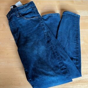 Abercrombie & Fitch Indigo The Super Skinny High Rise Jeans